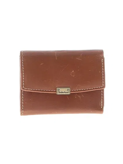 Pre-owned Timberland Leather Wallet In Brown