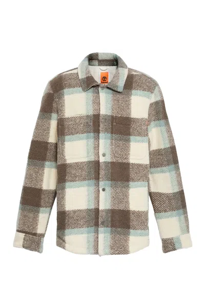 Timberland Life Tbt Wool Overshirt In Multi