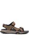 Timberland Lincoln Peak Backstrap Sandal In Brown