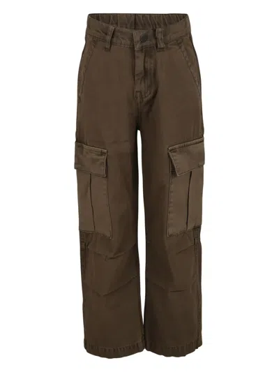 TIMBERLAND LOGO-APPLIQUÉ CARGO TROUSERS