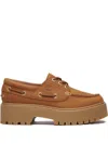 Timberland Stone Street Platform Boat Shoe In Brown