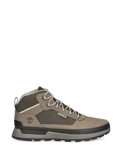 Timberland Logo-embossed Sneakers In Brown