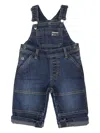 Timberland Logo-patch Dungarees In Blue
