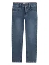Timberland Logo-patch Jeans In Blue
