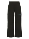 Timberland Logo-print Cargo Pants In Black