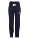 Timberland Black Trousers For Boy With Logo In Blue