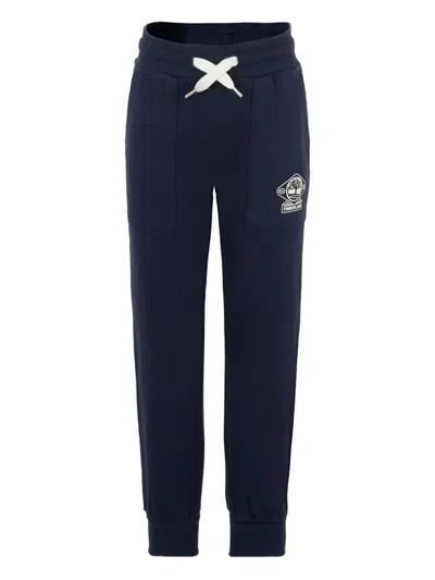 TIMBERLAND LOGO-PRINT CUFFED-HEM JOGGERS