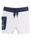 Timberland Logo-print Drawstring Shorts In Multi