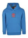 Timberland Logo-print Hoodie In Blue