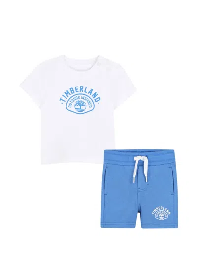 Timberland Babies' Logo-print Shorts Set (set Of Two) In Multi