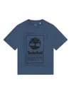 Timberland Logo-print T-shirt In Blue