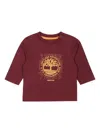 Timberland Logo-print T-shirt In Red