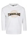 Timberland Logo-print T-shirt In White