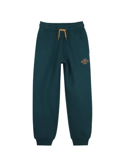Timberland Kids' Logo-print Drawstring Track Pants In Blue