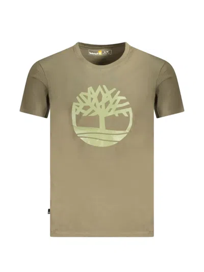 Timberland Logo-print T-shirt In Brown