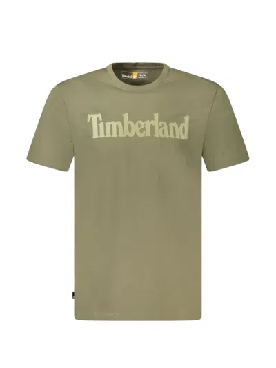Timberland Logo-print T-shirt In Green