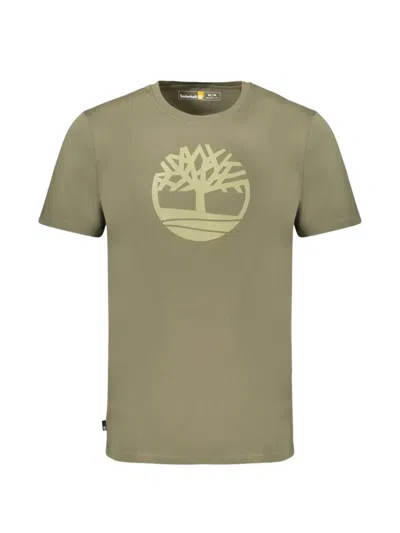 Timberland Logo-print T-shirt In Green