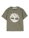 Timberland Logo-print T-shirt In 绿色