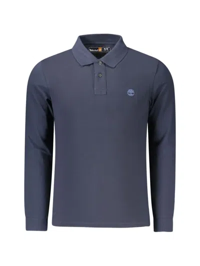 Timberland Long-sleeve Polo Shirt In Blue