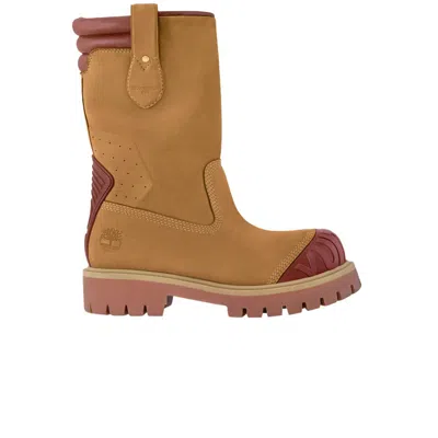 Pre-owned Timberland Louis Vuitton X Mid Boot 'beige' In Tan