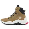 Timberland Madbury Side Zip Wide Fit Sneaker Boots 'tan Nubuck' In Multi
