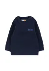 Timberland Maglione Blu Per Neonato Con Logo In Blue