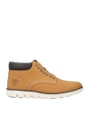 Timberland Man Ankle Boots Camel Size 6.5 Leather