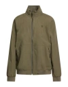 Timberland Man Jacket Military Green Size Xl Polyester In Green