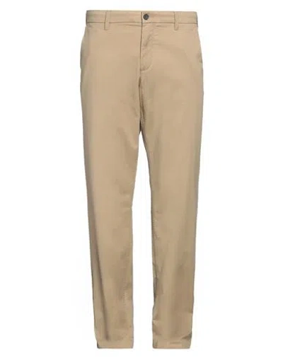 Timberland Man Pants Beige Size 40w-34l Cotton, Elastane In Beige