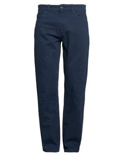 Timberland Man Pants Midnight Blue Size 34w-32l Cotton