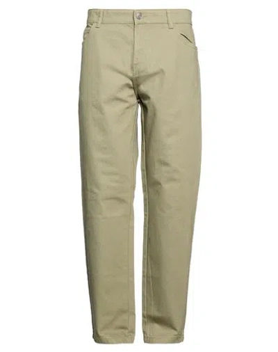 Timberland Man Pants Military Green Size 34w-32l Cotton
