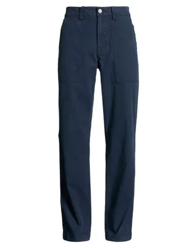 Timberland Man Pants Navy Size 32w-34l Cotton, Elastane In Blue