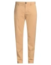 Timberland Man Pants Sand Size 38w-34l Cotton, Elastane In Beige