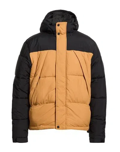 Timberland Man Puffer Black Size M Nylon