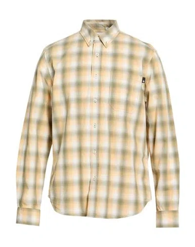 Timberland Man Shirt Military Green Size L Cotton