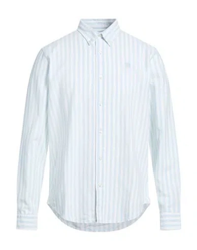 Timberland Man Shirt Sky Blue Size M Cotton