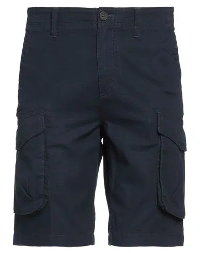Timberland Man Shorts & Bermuda Shorts Navy Size 30 Cotton