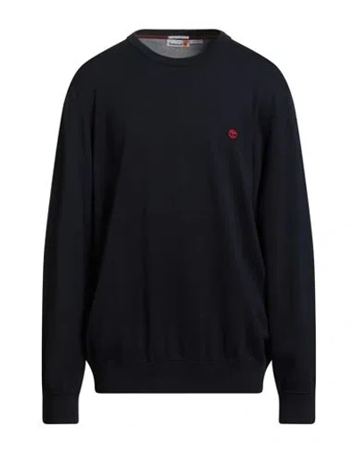 Timberland Man Sweater Midnight Blue Size 3xl Cotton