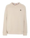 Timberland Man Sweatshirt Beige Size Xl Cotton, Polyester In Neutral