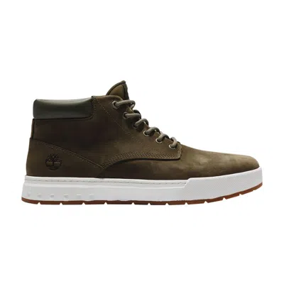 Pre-owned Timberland Maple Grove Leather Chukka 'dark Green' | Men's Size 7.5