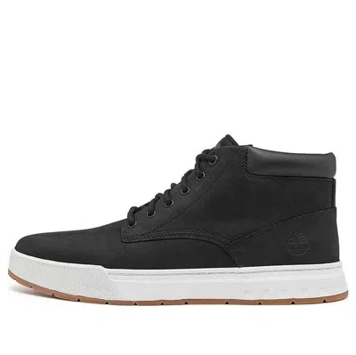 Timberland Maple Grove Wide Fit Leather Chukka Boots 'black'