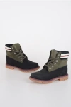 TIMBERLAND MARNI LEATHER COMBAT BOOTS