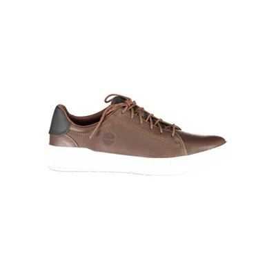 Timberland Seneca Bay Lace-up Leather Sneakers In Brown