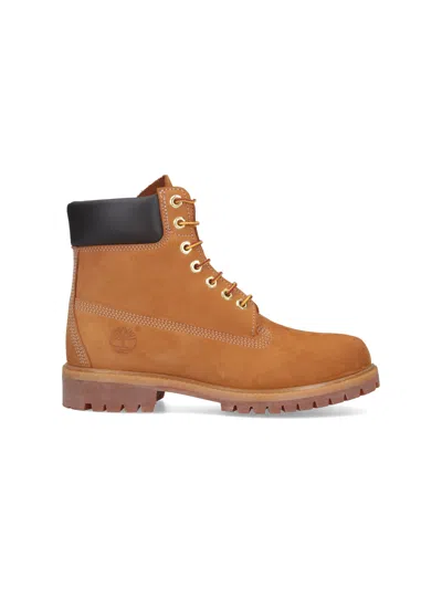 Timberland Men's 100% Leather Light-and-natural Boots In Sand