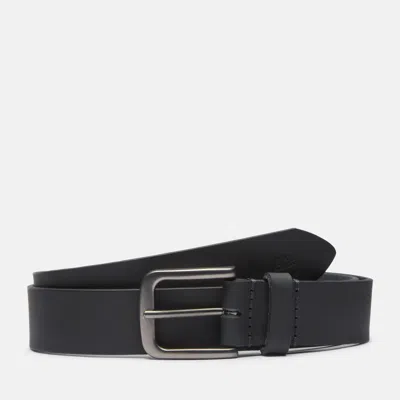 Timberland Men's 35mm Classic Jean Belt In Black