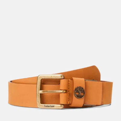 Timberland Men's 40 Mm Tree Keeper Boxed Belt In Gold