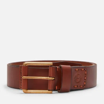 Timberland Men's 40mm Jean Belt In Brown