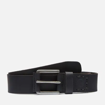 Timberland Men's 40mm Pull Up Jean Belt In Black