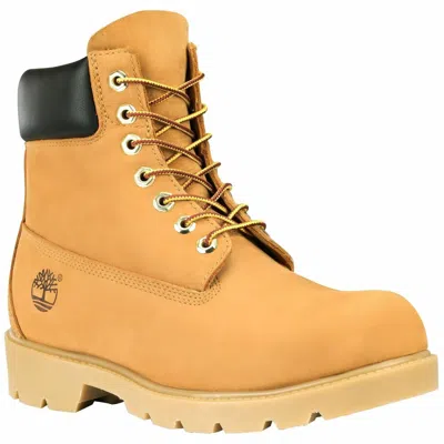 Pre-owned Timberland Men's 6"inch Construction Work Boots Wheat 18094 All Sizes In Beige