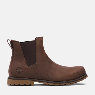Timberland Men's Attleboro Mid Chelsea Boot In Brown